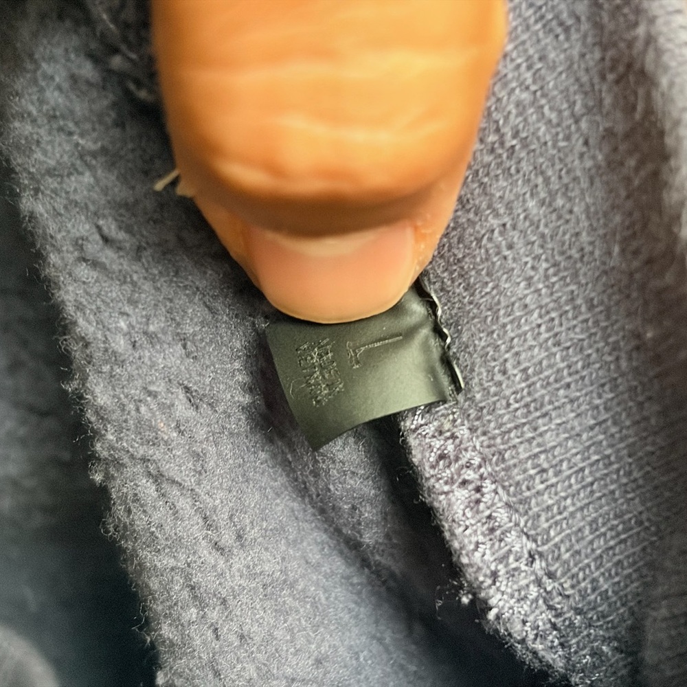 Essentials Pullover Men's Sweater in Dark Blue - Picture 5 of 5